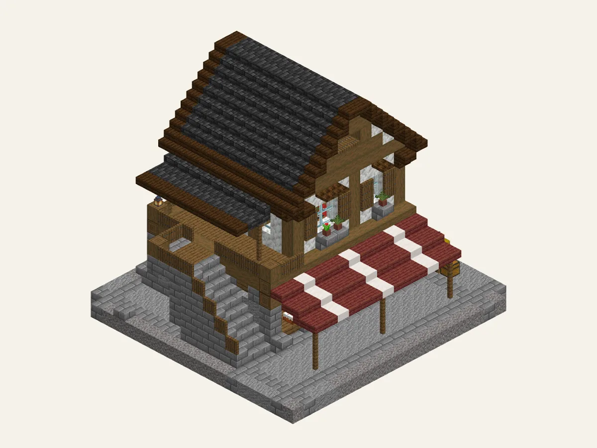 Ledger Grain Market: seen from the north-east