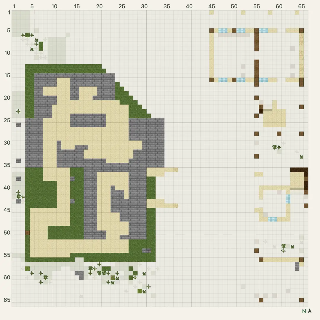 Tidegate Villa: blueprint layer 11